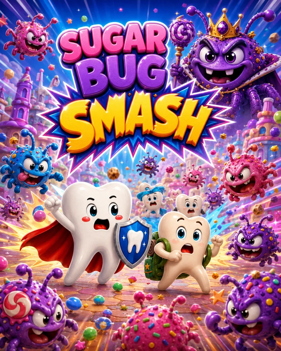 Sugar Bug Smash game poster