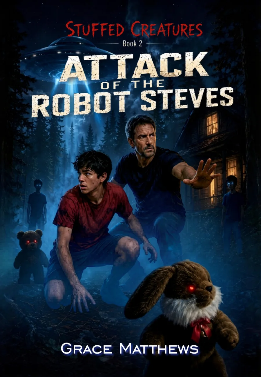 Cover of Stuffed Creatures: Attack of the Robot Steves